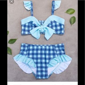 Joyfolie Mia joy blue gingham bikini
